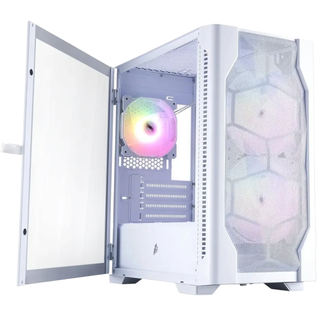 Компьютерный корпус 1STPLAYER DK D4-M ARGB White (D4-M-WH-2F7-14-W-1F7-W) купить! 