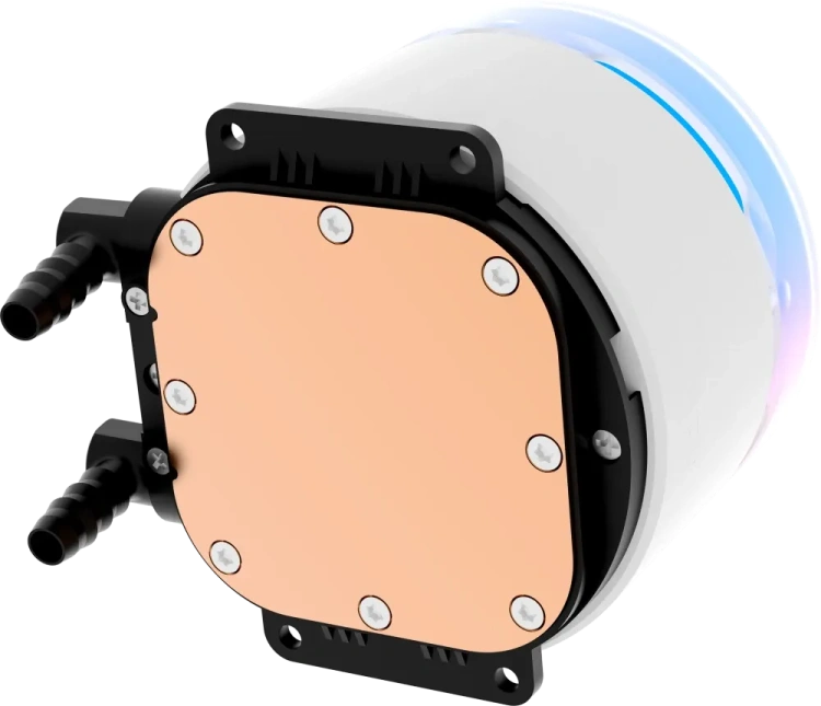 Система водяного охлаждения Ocypus 240mm  Delta L24 WH ARGB White купить! 