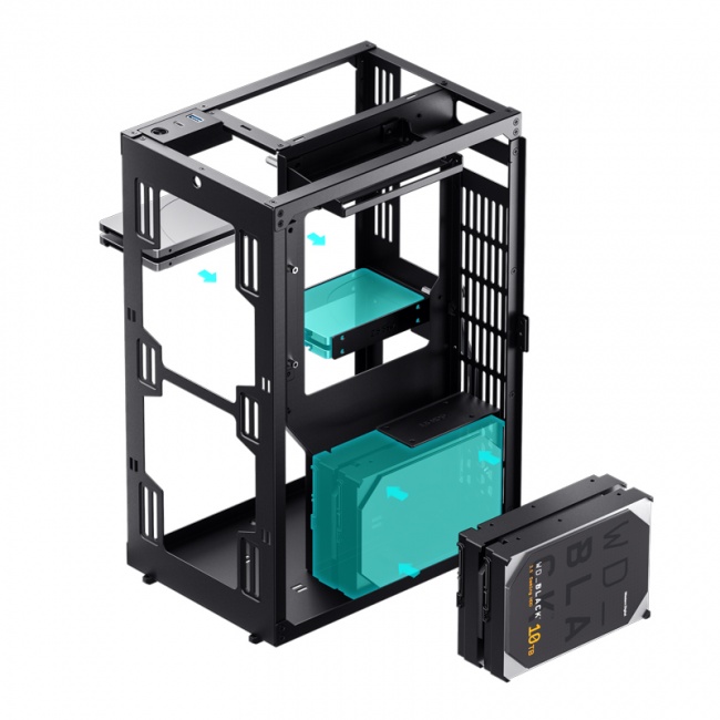 Компьютерный корпус Jonsbo VR3 Black купить! 