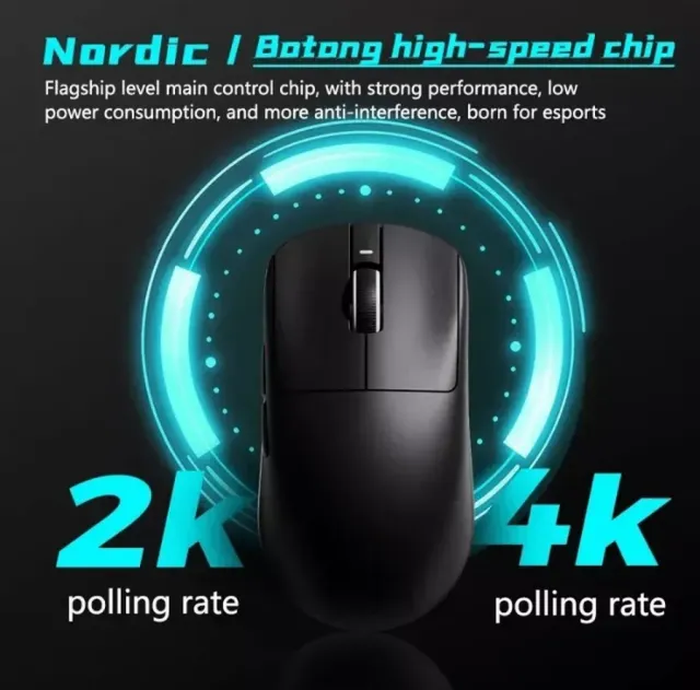 Игровая мышь беспроводная VXE Dragonfly R1 SE+ радиоканал/bluetooth White