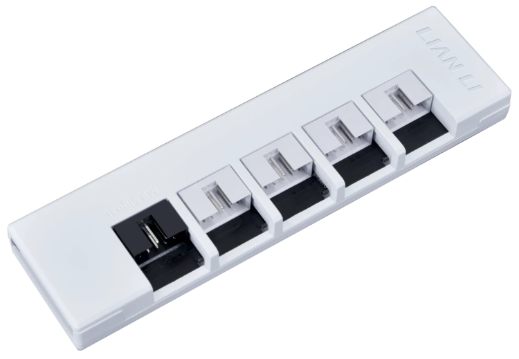 Блок питания Lian Li 1200W RS1200G USB HUB White (G9P.RS1200G.WH00.RU) 16 Pin (PCIe 5.1 Connector Cable Details) купить! 