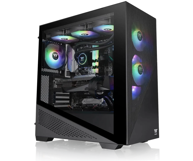 Игровой компьютер 679448 (Core i5-13600KF 3.5 ГГц/Z790/64 ГБ DDR4 3.6 ГГц/512 ГБ SSD/GeForce RTX 4070 Ti 12ГБ/Блок 1000W/Корпус Thermaltake Divider 370 TG ARGB (CA-1S4-00M1WN-00)/Win 10 Pro Trial) - купить по выгодной цене!