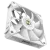Вентилятор для корпуса ALSEYE Cooling Fan i12W-K3 White PWM купить! 