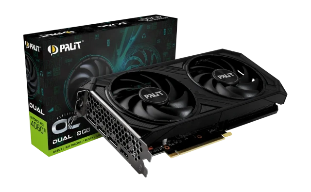 Видеокарта Palit GeForce RTX 4060 TI Dual (NE6406TT19P1-1060D) купить! 