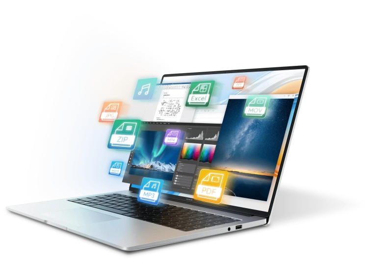 Ноутбук HONOR MagicBook X16 2024 BRN-H56 (Ryzen 5 7640HS/16"/1920x1200/16Gb/1Tb SSD/Radeon 760M/Win 11 H) Silver - фото