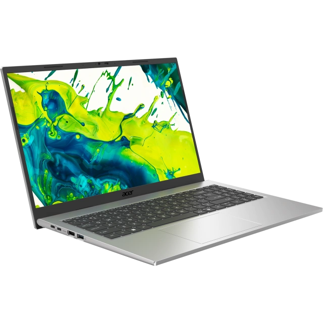 Ноутбук ACER Aspire Go 15 AG15-44P-R4MF (AMD Ryzen 5 7430U/15.6" FHD/16Gb/512Gb SSD/AMD Radeon/Bluetooth,WI-FI/DOS) Серый - фото