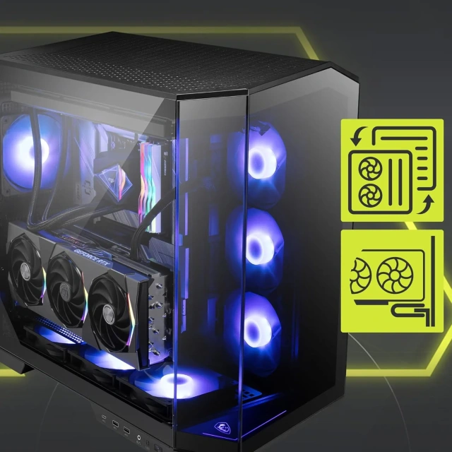 Игровой компьютер 678220 ( Ryzen 7 7700X 4.5 ГГц/X670/64 ГБ DDR5 4.8 ГГц/512 ГБ SSD/GeForce RTX 5080 16 ГБ/Блок 1000W/Корпус MSI MAG Pano 100R PZ Black/Win 11 Pro Trial) - купить по выгодной цене!