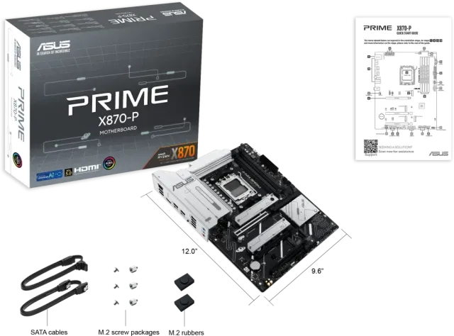 Материнская плата ASUS PRIME X870-P (90MB1IT0-M0EAY0) купить! 