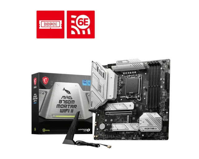 Материнская плата MSI MAG B760M MORTAR II WIFI купить! 