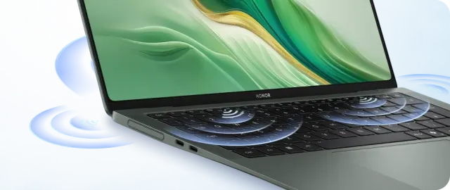 Ноутбук HONOR MagicBook Art 14 (Core Ultra 7 155H/14.6"/3K/OLED/Тоuch/32GB/1Tb SSD/Arc Graphics/Win 11 H) 5301AKRY, Green - фото