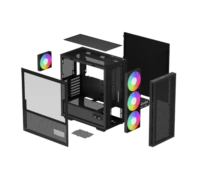 Компьютерный корпус Deepcool CH560 DIGITAL BK купить! 