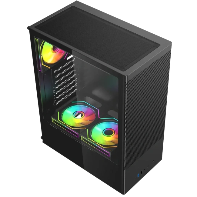 Компьютерный корпус ACD Citadel 108B TG Black (AH-SI2G0-000) купить! 