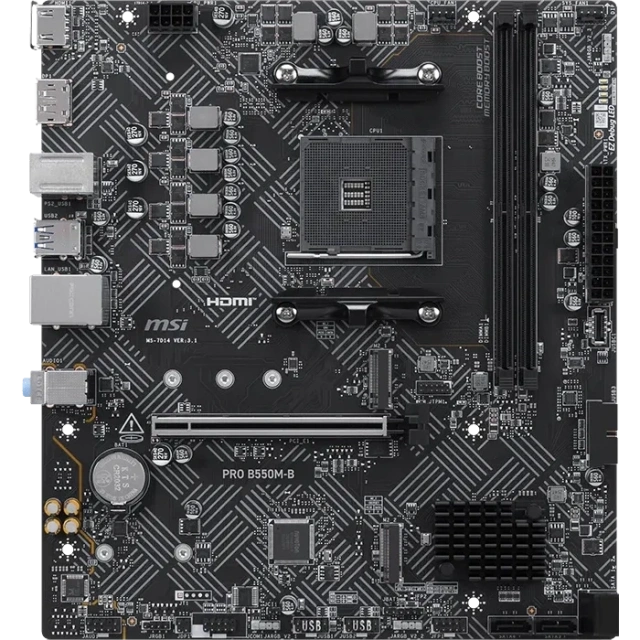 Материнская плата MSI PRO B550M-B купить! 