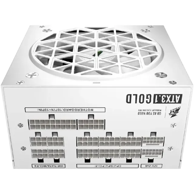 Блок питания 1STPLAYER 850W NGDP GOLD White (HA-850BA4-WH) 16 Pin (PCIe 5.0 Connector Cable Details) купить! 