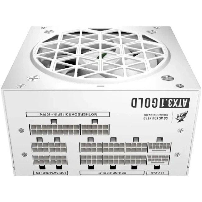 Блок питания 1STPLAYER 850W NGDP GOLD White (HA-850BA4-WH) 16 Pin (PCIe 5.0 Connector Cable Details) купить! 