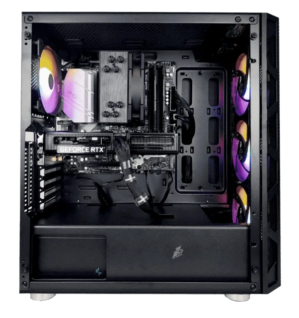 Игровой компьютер 669138 (Core i5-12500 3.0 ГГц/B660/16 ГБ DDR4 2.6 ГГц/256 ГБ SSD/GeForce RTX 3060 Ti 8 ГБ/Блок  650W/Корпус 1STPLAYER FIREBASE XP-E/Win 10 Pro Trial) - купить по выгодной цене!