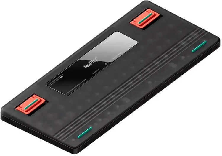 Фото - Механическая низкопрофильная клавиатура Nuphy AIR75v2 Basalt Black Brown, проводная, bluetooth, радиоканал