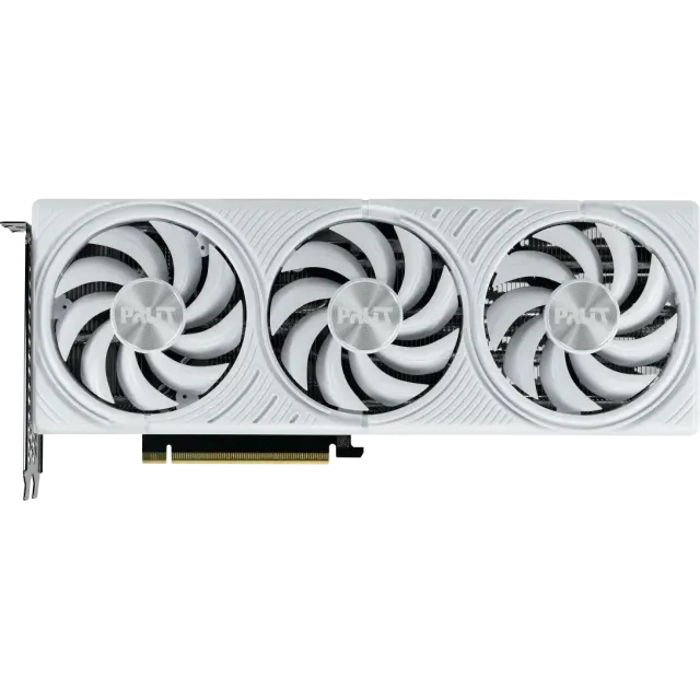 Видеокарта Palit GeForce RTX 5070 OC 12Gb (NE75070U19K9-GB2050W), White, Retail купить! 