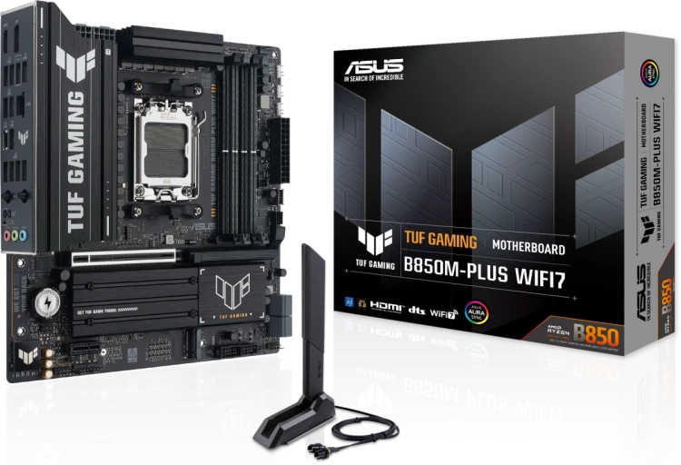 Материнская плата ASUS TUF GAMING B850M-PLUS WIFI7 (90MB1MU0-M0EAY0) купить! 