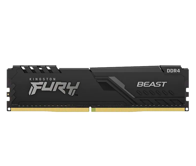 Оперативная память DDR4 16 ГБ 3200 МГц Kingston FURY Beast Black (KF432C16BB1/16) модулей 1 шт. купить! 