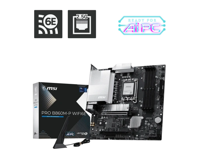 Материнская плата MSI PRO B860M-P WIFI6E купить! 