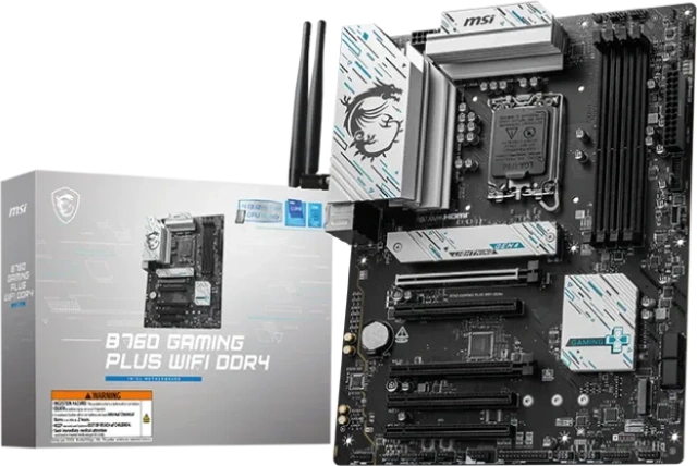 Материнская плата MSI B760M GAMING PLUS WIFI DDR4 купить! 