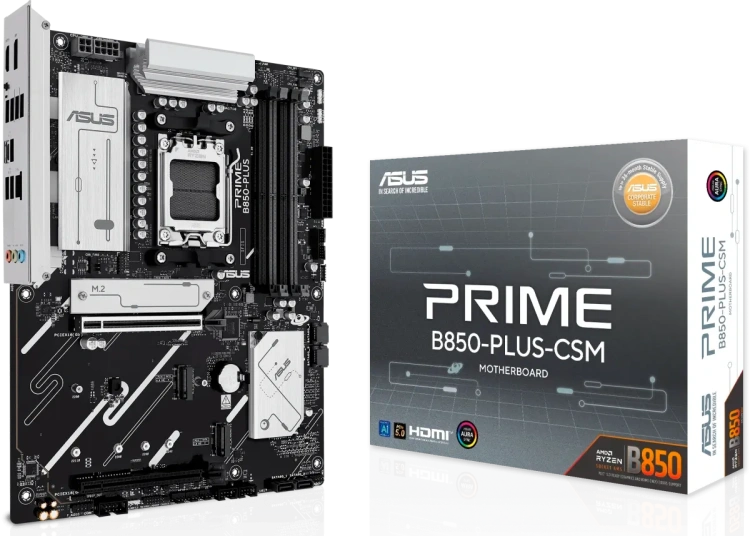 Материнская плата ASUS PRIME B850-PLUS-CSM (90MB1LC0-M0EAYC) купить! 