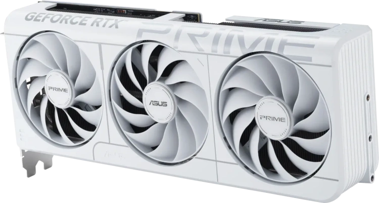 Видеокарта ASUS GeForce RTX 5070 PRIME WHITE OC Edition (PRIME-RTX5070-O12G-WHITE), Retail купить! 