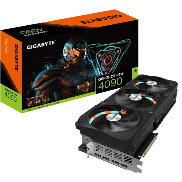 Видеокарта GIGABYTE GeForce RTX 4090 GAMING OC [GV-N4090GAMING OC-24GD] купить! 