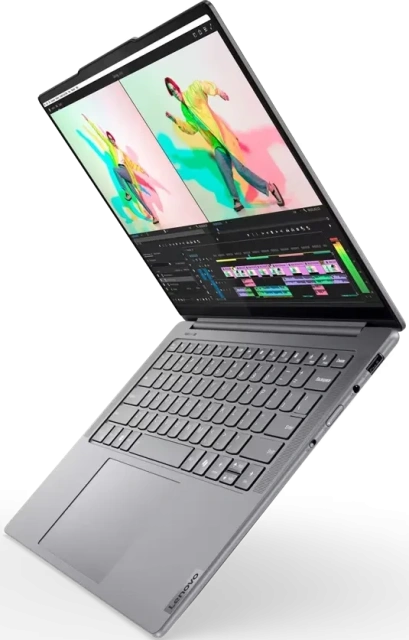 Ноутбук Lenovo Yoga Pro 7 14AHP9 (Ryzen 7 8845HS/14" 2.5K/16Gb/1 Тб SSD/RTX 3050/Win 11 Pro) 83E30001US, Серый - фото