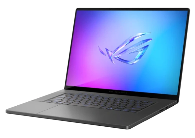 Ноутбук Asus ROG Zephyrus GU605CR (Ultra 9 285H/16" 2560x1600/32Gb/1Tb SSD/RTX 5070 Ti 12Gb/Win 11 Home) Gray - фото