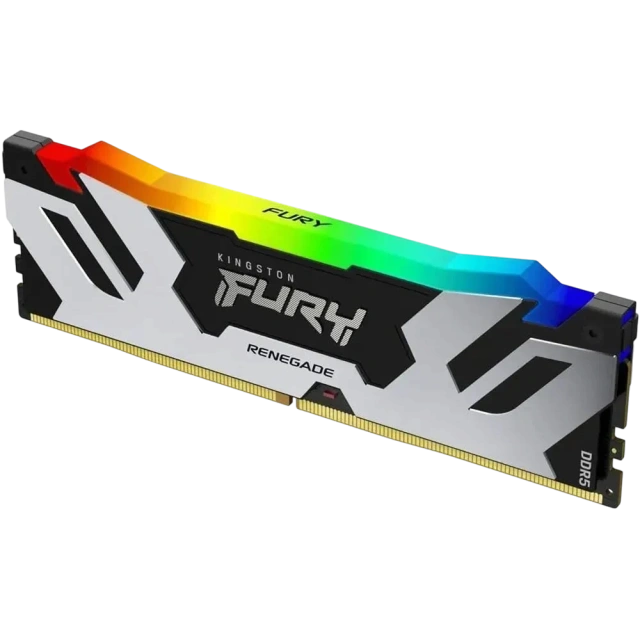 Оперативная память 48 Gb 6000 MHz Kingston FURY Renegade RGB Silver/Black (KF560C32RSA-48) купить! 