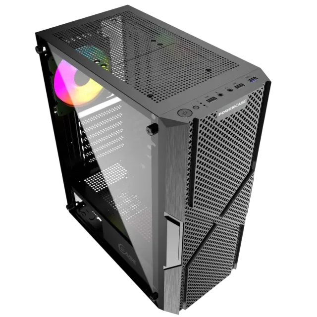 Компьютерный корпус Powercase Mistral T4B TG CMITB-L4 Black купить! 