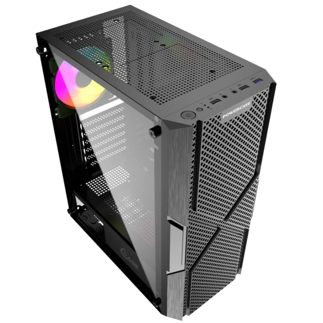 Компьютерный корпус Powercase Mistral T4B TG CMITB-L4 Black купить! 