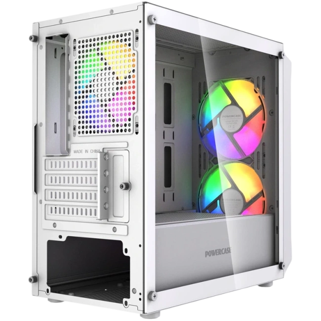 Компьютерный корпус Powercase Mistral Micro A3W TG ARGB V2 White (CMMAW-A3-V2) купить! 
