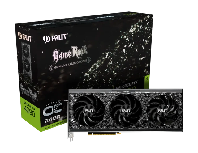 Видеокарта Palit GeForce RTX 4090 GameRock OC (NED4090S19SB-1020G) Retail купить! 