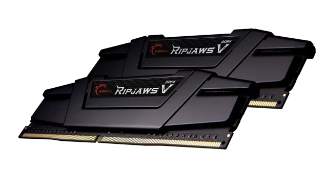 Оперативная память DDR4 32 Gb 3600 MHz G.Skill RIPJAWS V (F4-3600C18D-32GVK) купить! 