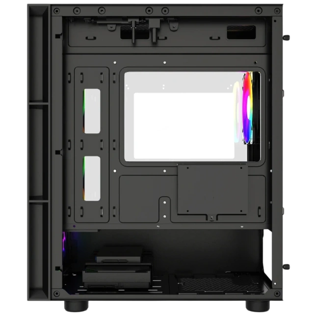 Компьютерный корпус Powercase Mistral Micro EM17 ARGB Black (CMMEM17B-A4) купить! 
