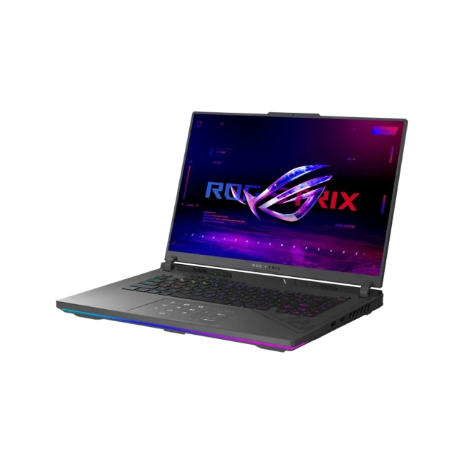 Ноутбук Asus ROG Strix G16 G614PP-WH94 (AMD Ryzen 9 8940HX/16" 1920x1200/16Gb/1Tb SSD/NVIDIA GeForce RTX 5070 8Gb/Win 11 Home) Gray - фото