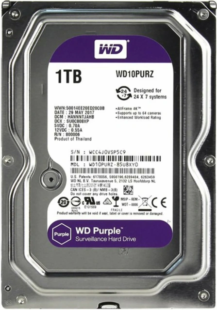 Жесткий диск 1 Тб Western Digital WD10PURZ купить! 