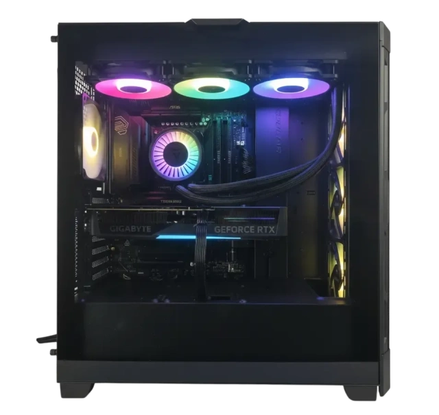 Игровой компьютер 989717 (Ryzen 7 9800X3D 4,7 ГГц/AMD B850/32 ГБ DDR5 6 ГГц/1024 ГБ SSD/RTX 4070 12 ГБ/Wi-Fi/1000W/Cougar AIRFACE PRO RGB Black) - купить по выгодной цене!