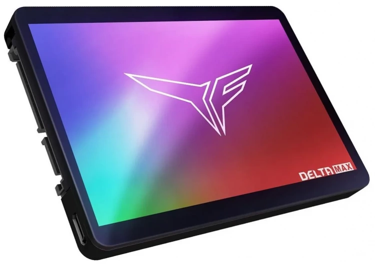 Твердотельный накопитель SSD 512 ГБ 2.5" SATA Team Group T-FORCE DELTA MAX RGB LITE Black (T253TM512G0C325) купить! 