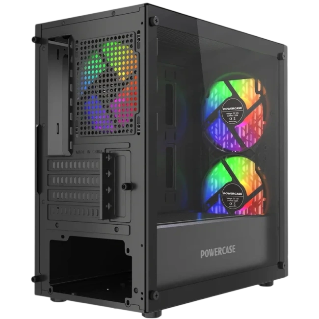 Компьютерный корпус Powercase Mistral Micro D3B ARGB V2 Black (CMMDB-A3-V2) купить! 