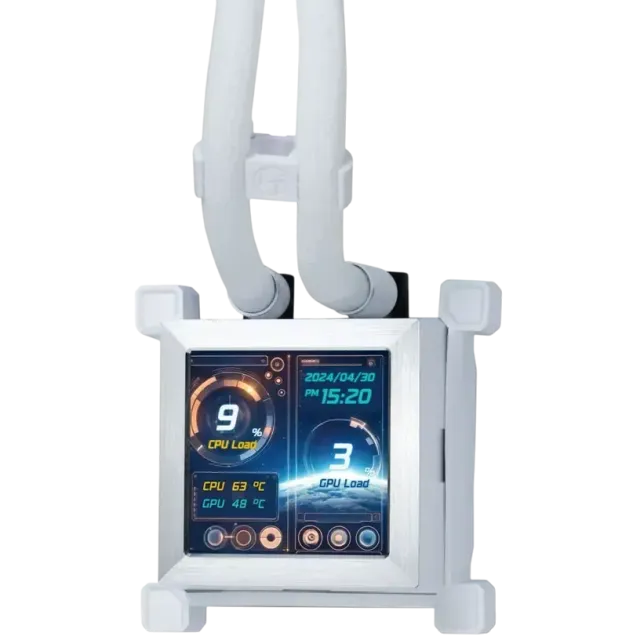 Система водяного охлаждения Lian Li HydroShift LCD 360S White (G89.GHSLCD36SW.R0) купить! 