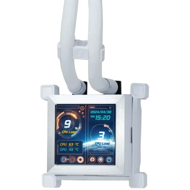 Система водяного охлаждения Lian Li HydroShift LCD 360S White (G89.GHSLCD36SW.R0) купить! 