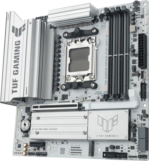 Материнская плата ASUS TUF GAMING B850M-PLUS WIFI7 White (90MB1MD0-M0EAY0) купить! 
