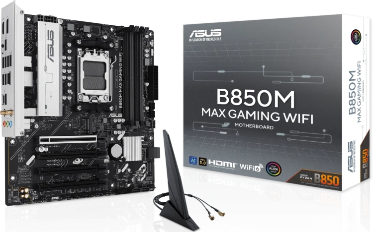 Материнская плата ASUS B850M MAX GAMING WIFI (90MB1LL0-M0EAY0) купить! 
