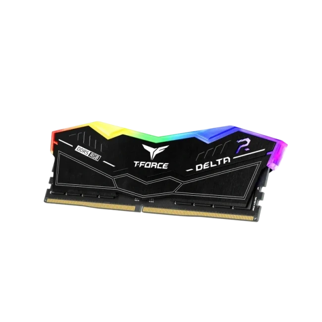Оперативная память DDR5 32 Gb 6400 MHz Team Group T-FORCE DELTA RGB Black (FF3D532G6400HC40BDC01) модулей 2 шт. купить! 