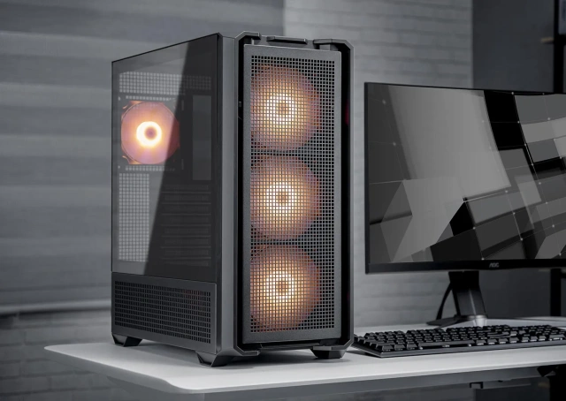 Компьютерный корпус Cougar MX600 RGB (3857C90.0017) Black купить! 