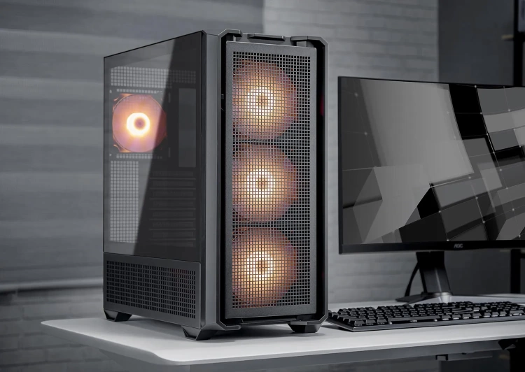 Компьютерный корпус Cougar MX600 RGB (3857C90.0017) Black купить! 